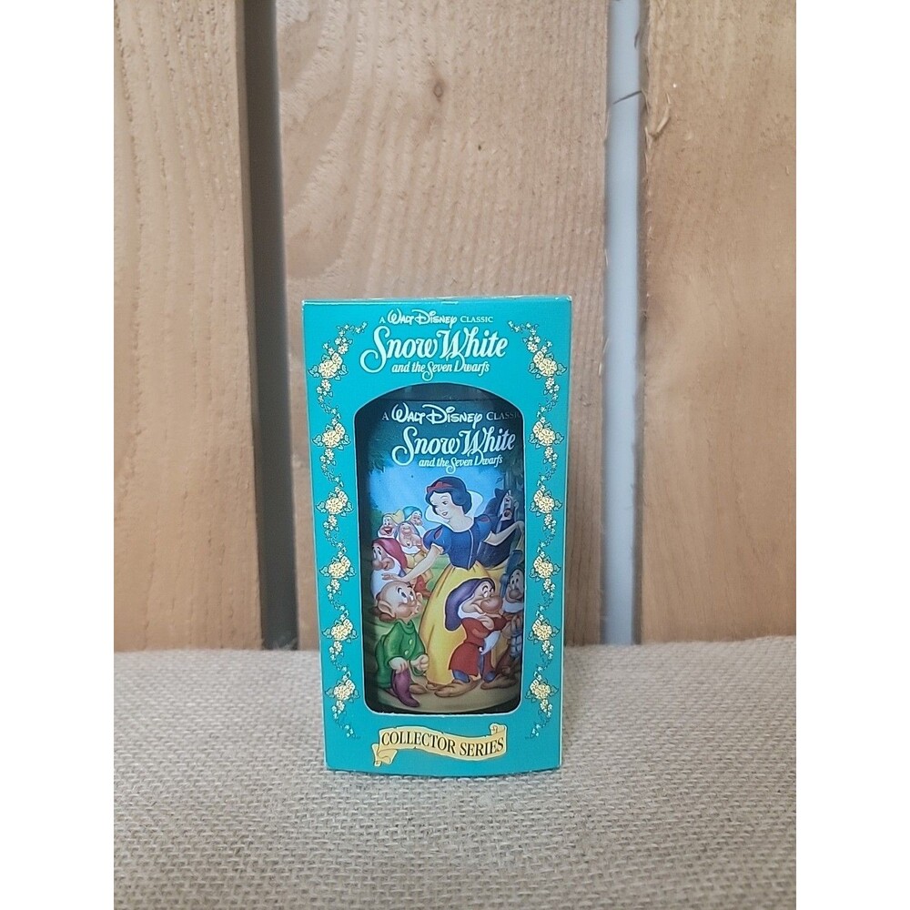 Snow White & The Seven Dwarfs Burger King Collector Series 1 Plastic Cup New